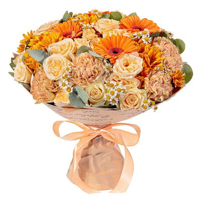 Нежный букет «Солнечные лучи»