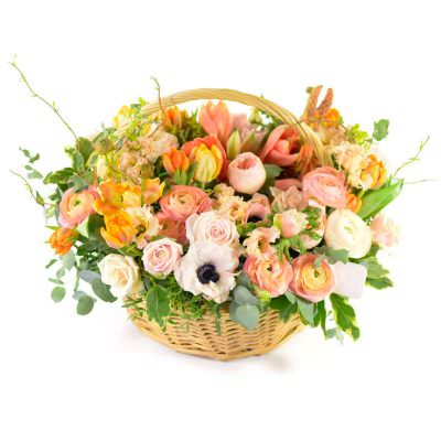 Красивая композиция ароматных цветов «Летнее утро»