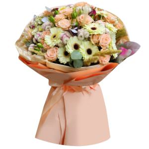 Дизайнерский букет «Весенний танец»